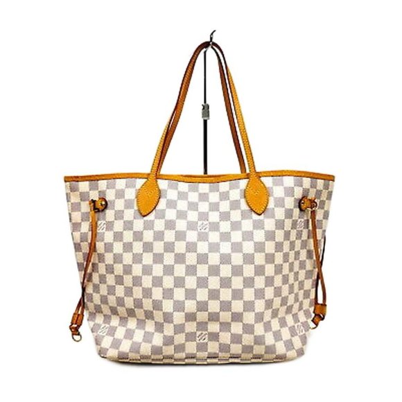 Auth Louis Vuitton Neverfull Mm Damier #44150L55 - Picture 2 of 10